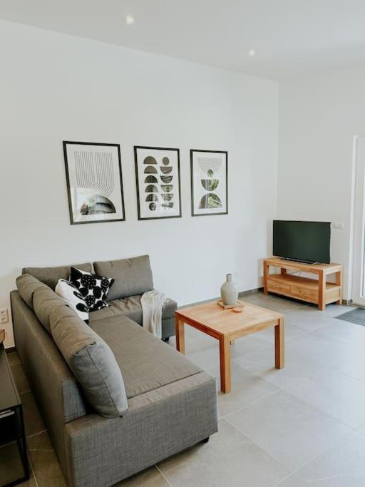 Apartment 100 Qm Im Weindorf - Balkon/Garage Aspisheim Extérieur photo