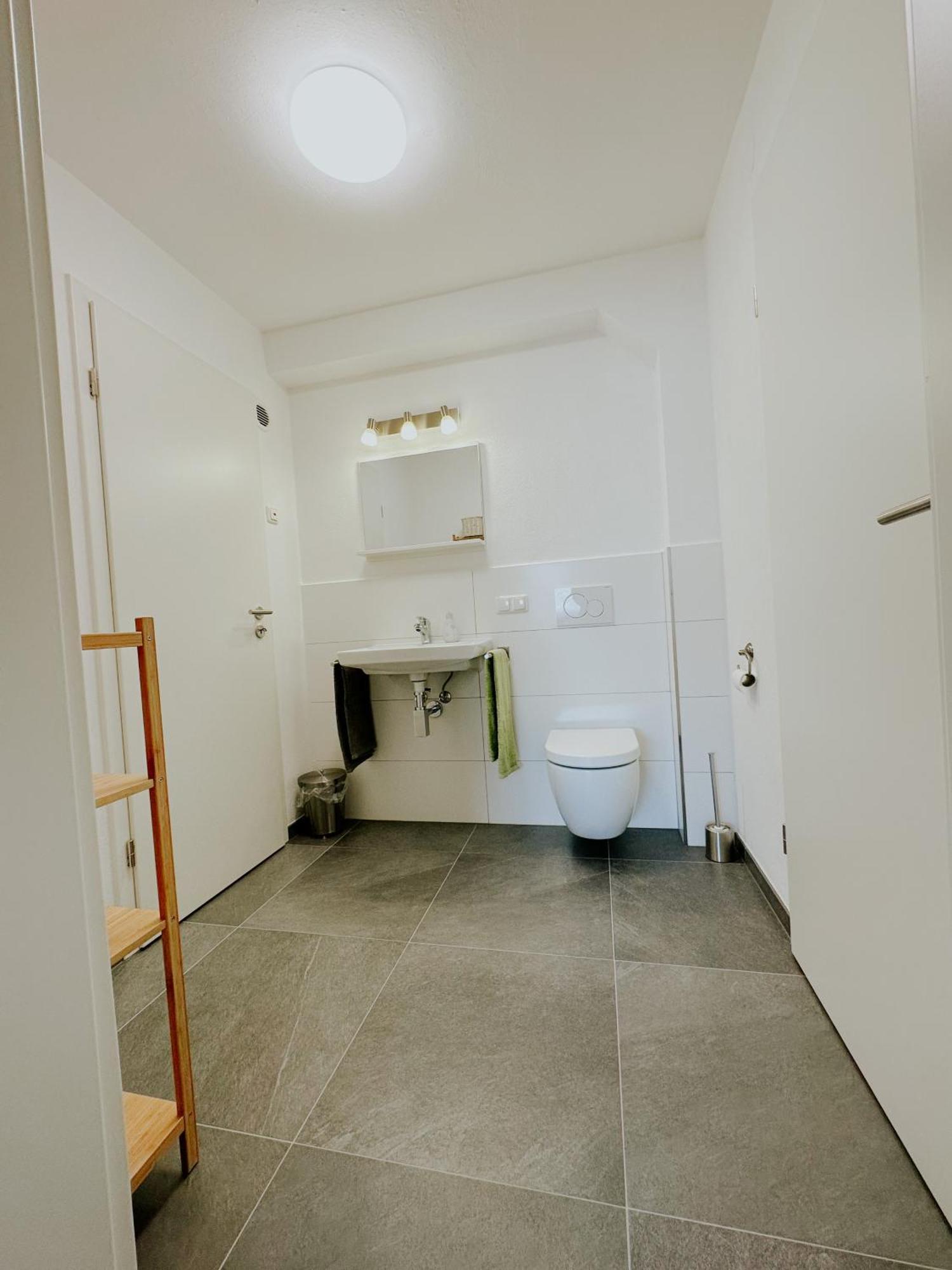 Apartment 100 Qm Im Weindorf - Balkon/Garage Aspisheim Extérieur photo